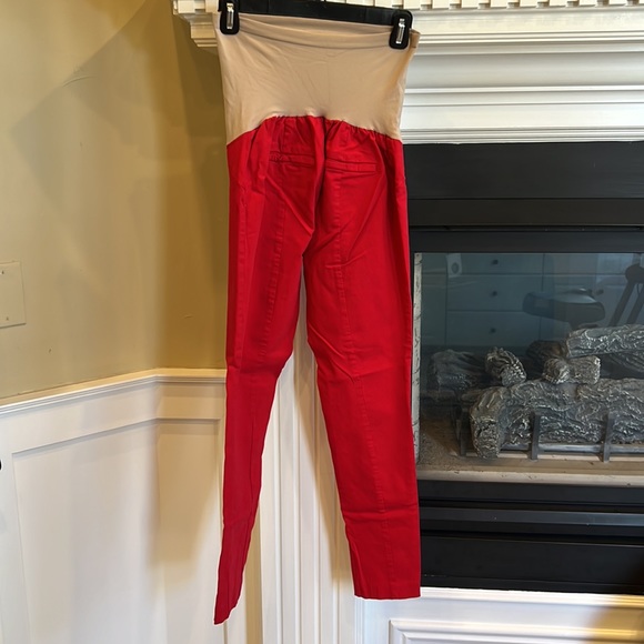 Maternity Skinny Ankle Pants (full panel) by Motherhood - Picture 2 of 4